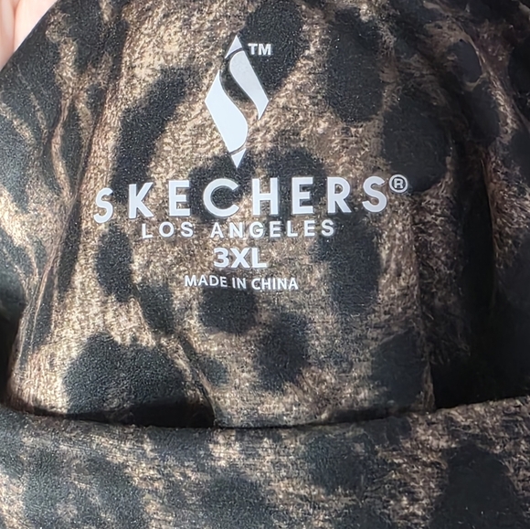 Skechers Diamond Brushed Cheetah High Waisted Legging Size 3XL - Picture 7 of 10